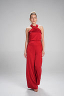 Halter Satin Set