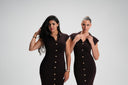 Tailored Button Dress