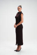 Tailored Button Dress