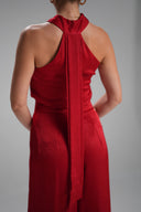 Halter Satin Set