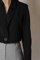 Cropped Blazer - Colour 3 - HOUSE OF DENTELLE