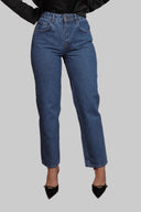 High Waisted Organic Cotton Denim No.2 - Wash 1 - HOUSE OF DENTELLE